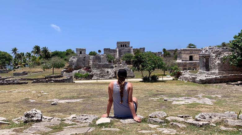 Spending the Morning in Tulum on Mexico's Yucatan Peninsula 